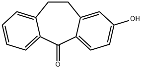 2-HYDROXY-5-DIBENZOSUBERONE Struktur