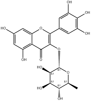 Myricitrin Structure