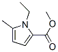 1H-Pyrrole-2-carboxylicacid,1-ethyl-5-methyl-,methylester(9CI) Struktur