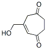 5-Cycloheptene-1,4-dione, 6-(hydroxymethyl)- (9CI) Struktur