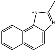 1H-NAPHTH[1,2-D]IMIDAZOLE, 2-METHYL- Struktur