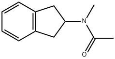 Acetamide,  N-(2,3-dihydro-1H-inden-2-yl)-N-methyl- Struktur