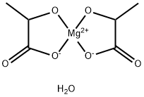 Magnesium lactate dihydrate Struktur