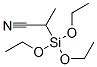 2-(triethoxysilyl)propiononitrile  Struktur