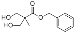 2,2-BIS-(HYDROXYMETHYL)-PROPANOIC ACID BENZYL ESTER Struktur