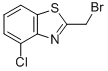 2-(BROMOMETHYL)-4-CHLOROBENZOTHIAZOLE Struktur