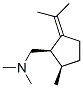 [1R,5R,(-)]-2-Isopropylidene-N,N,5-trimethylcyclopentanemethanamine Struktur