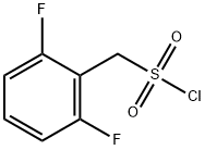 (2,6-Difluorophenyl)methylsulphonyl chloride Struktur