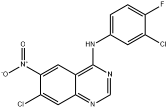 7-Chloro-N-(3-chloro-4-fluorophenyl)-6-nitroquinazolin-4-amine