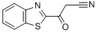 2-Benzothiazolepropanenitrile,beta-oxo-(9CI) Struktur