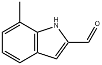 Indole-2-carboxaldehyde, 7-methyl- (7CI,8CI) Struktur