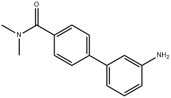 4-(3-AMinophenyl)-N,N-diMethylbenzaMide Struktur