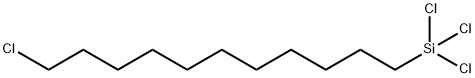 11-CHLOROUNDECYLTRICHLOROSILANE Struktur