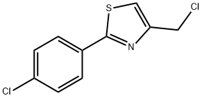 4-(CHLOROMETHYL)-2-(4-CHLOROPHENYL)-1,3-THIAZOLE Struktur