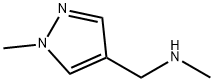 N-methyl-N-[(1-methyl-1H-pyrazol-4-yl)methyl]amine Struktur