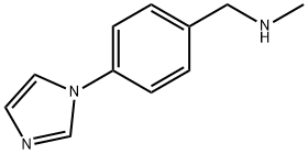 N-[4-(1H-IMIDAZOL-1-YL)BENZYL]-N-METHYLAMINE Struktur