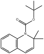 tert-butyl 2,2-dimethylquinoline-1(2H)-carboxylate Struktur