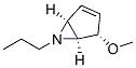 6-Azabicyclo[3.1.0]hex-2-ene,4-methoxy-6-propyl-,(1alpha,4alpha,5alpha)-(9CI) Struktur