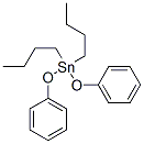 Dibutylbis(phenoxy)stannane Struktur