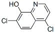 4,7-Dichloro-8-quinolinol Struktur