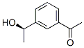 Ethanone, 1-[3-(1-hydroxyethyl)phenyl]-, (R)- (9CI) Struktur