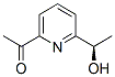 Ethanone, 1-[6-[(1R)-1-hydroxyethyl]-2-pyridinyl]- (9CI) Struktur