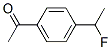 Ethanone, 1-[4-(1-fluoroethyl)phenyl]- (9CI) Struktur