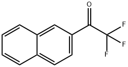 2,2,2-TRIFLUORO-1-NAPHTHALEN-2-YL-ETHANONE Struktur