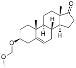 3beta-(methoxymethoxy)androst-5-en-17-one  Struktur