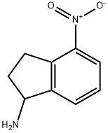 4-NITRO-2,3-DIHYDRO-1H-INDEN-1-AMINE Struktur