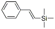 Silane, trimethyl(2-phenylethenyl)- Struktur