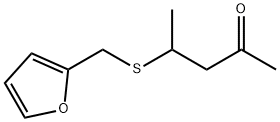 4-((2-FURANMETHYL)THIO)-2-PENTANONE Struktur