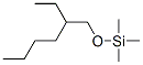 (2-Ethylhexyloxy)trimethylsilane Struktur