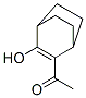 Ethanone, 1-(3-hydroxybicyclo[2.2.2]oct-2-en-2-yl)- (9CI) Struktur