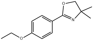 Oxazole, 2-(4-ethoxyphenyl)-4,5-dihydro-4,4-dimethyl- (9CI) Struktur