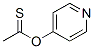 Ethanethioic acid, O-4-pyridinyl ester (9CI) Struktur