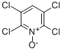 PYRIDINE, 2,3,5,6-TETRACHLORO-, 1-OXIDE Struktur