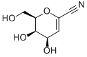 2,6-ANHYDRO-3-DEOXY-D-LYXO-HEPT-2-ENONITRILE Struktur