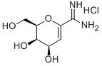 2,6-ANHYDRO-3-DEOXY-D-LYXO-HEPT-2-ENONAMIDINE HYDROCHLORIDE Struktur