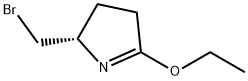 2H-Pyrrole,2-(bromomethyl)-5-ethoxy-3,4-dihydro-,(S)-(9CI) Struktur