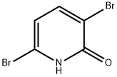 3,6-Dibromo-2-hydroxypyridine Struktur