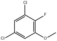 3,5-Dichloro-2-fluoroanisole Struktur