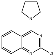 2-Chloro-4-(pyrrolidin-1-yl)quinazoline Struktur