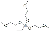 6-ethyl-6-(2-methoxyethoxy)-2,5,7,10-tetraoxa-6-silaundecane  Struktur