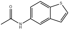 5-(Acetylamino)benzo[b]thiophene Struktur