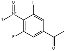 3',5'-Difluoro-4'-nitroacetophenone Struktur