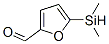 2-Furancarboxaldehyde, 5-(dimethylsilyl)- (9CI) Struktur
