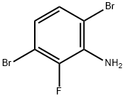 3,6-Dibromo-2-fluoroaniline Struktur