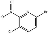 6-Bromo-3-chloro-2-nitropyridine Struktur