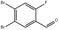 4,5-Dibromo-2-fluorobenzaldehyde Struktur